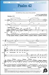 Psalm 42 SATB choral sheet music cover